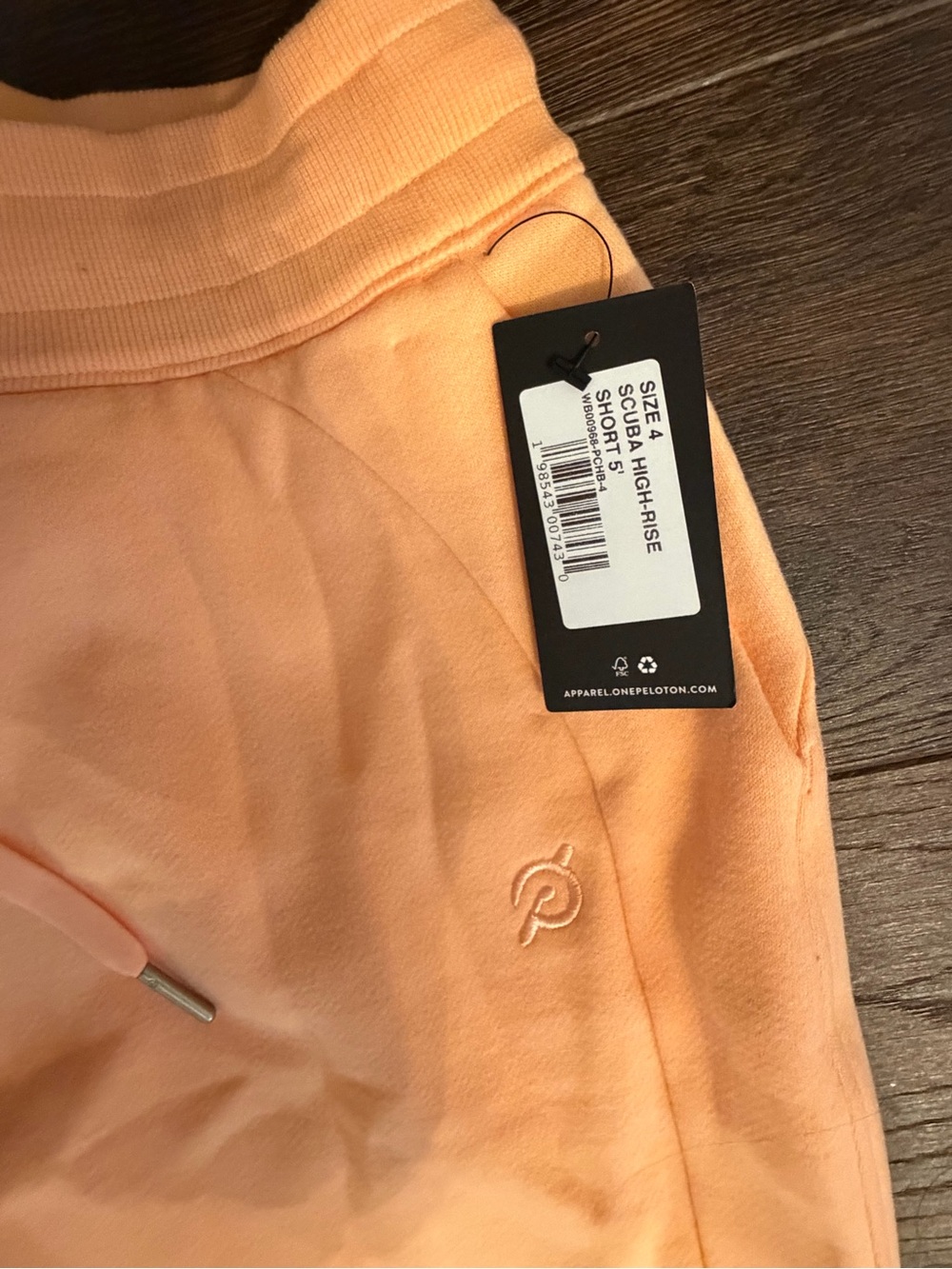 Peloton Peach High-Waist Women’s Shorts